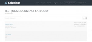 Joomla 3.x. How to manage Contacts categories and Contacts-5