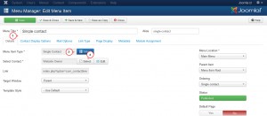 Joomla 3.x. How to manage Contacts categories and Contacts-6