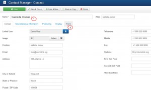 how to remove contact form.3