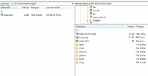 Wordpress.How_to_replace_files_on_ftp_using_filezilla_3