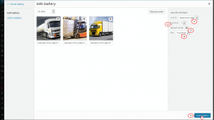 WordPress-How to add caption to a gallery format posts images-5