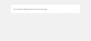 wordpress_you_do_not_have_sufficient_permissions_to_access_this_page_error_1