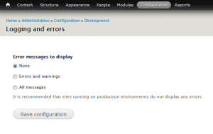 How_to_manage_error_reporting_in_Drupal 7.x_2