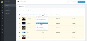 Shopify. How to add and remove tags as a bulk action3