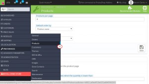 PrestaShop 1.6.x. How to change default filtering option on a products page-2