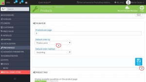 PrestaShop 1.6.x. How to change default filtering option on a products page-3