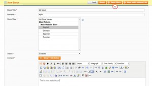 Magento. How to add a new static block for the category drop down with mega Menu-2