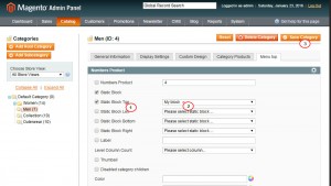 Magento. How to add a new static block for the category drop down with mega Menu-4