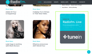 JS Animated. How to change Name of Radio station banner and link it to favorite Radio Station -1