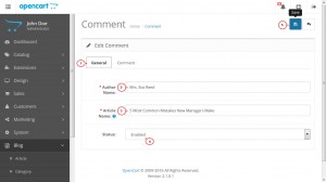 opencart_how_to_manage_blog_comments_2